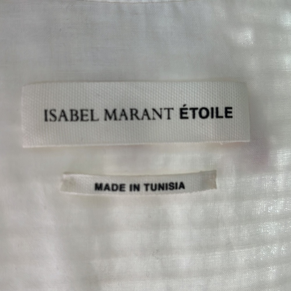Isabel Marant white blouse /never worn - Picture 4 of 4
